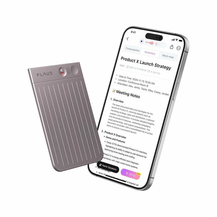 PLAUD Note — умный диктофон с ИИ — 10