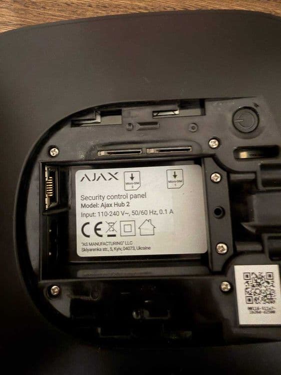 Ajax Hub 2 (black EU) + Ajax WallSwitch (black eu) — 2