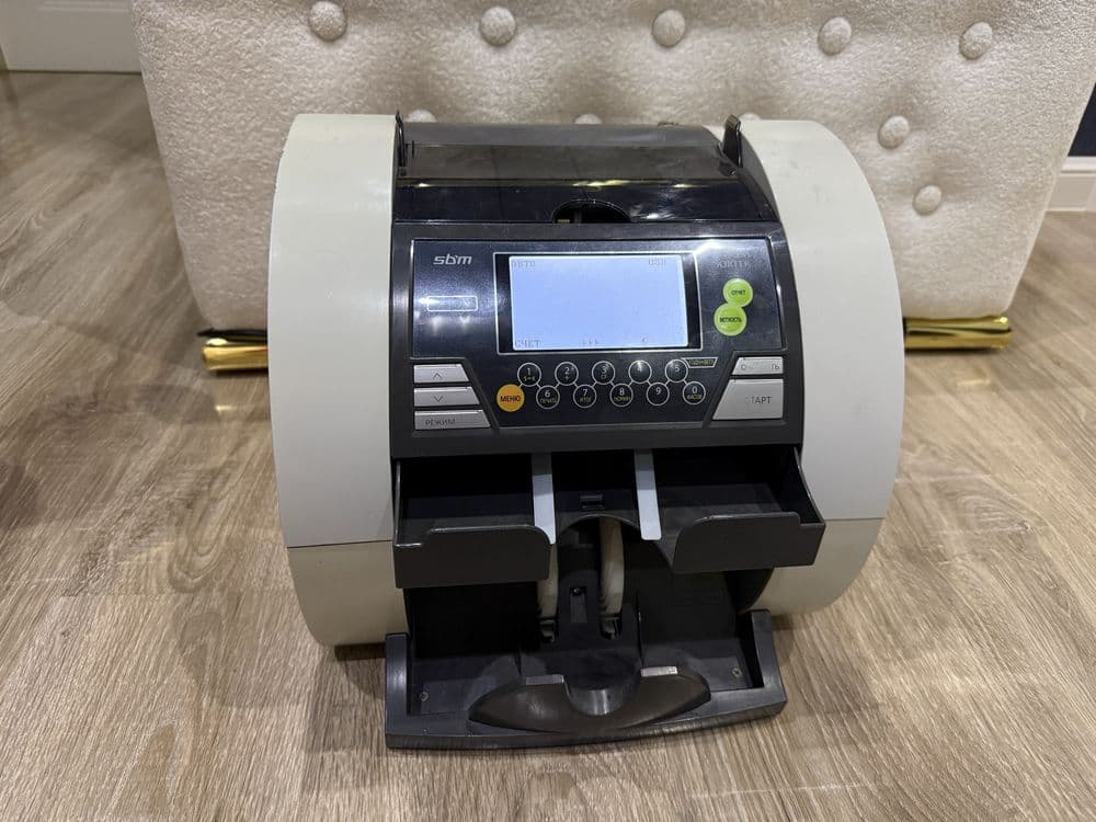 * SBM SB-2000 банковская купюросчетная машинка - фасовщик купюр оригин — 2