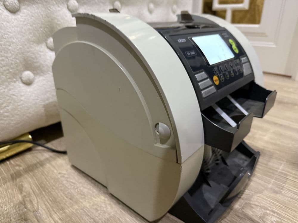 * SBM SB-2000 банковская купюросчетная машинка - фасовщик купюр оригин — 3