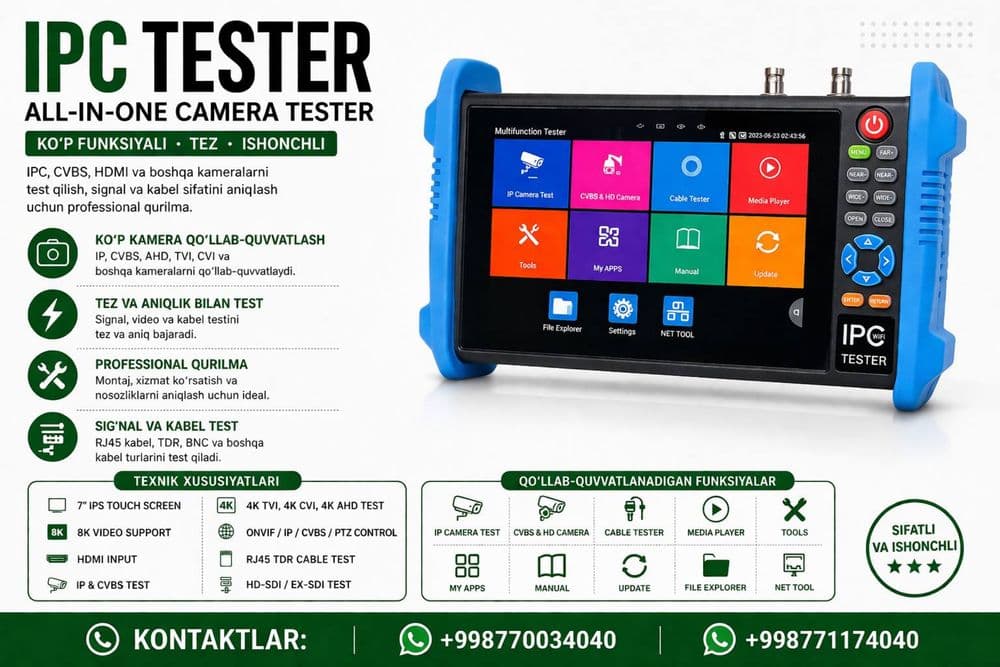 Ip Testor 9800C Pro+ — 1
