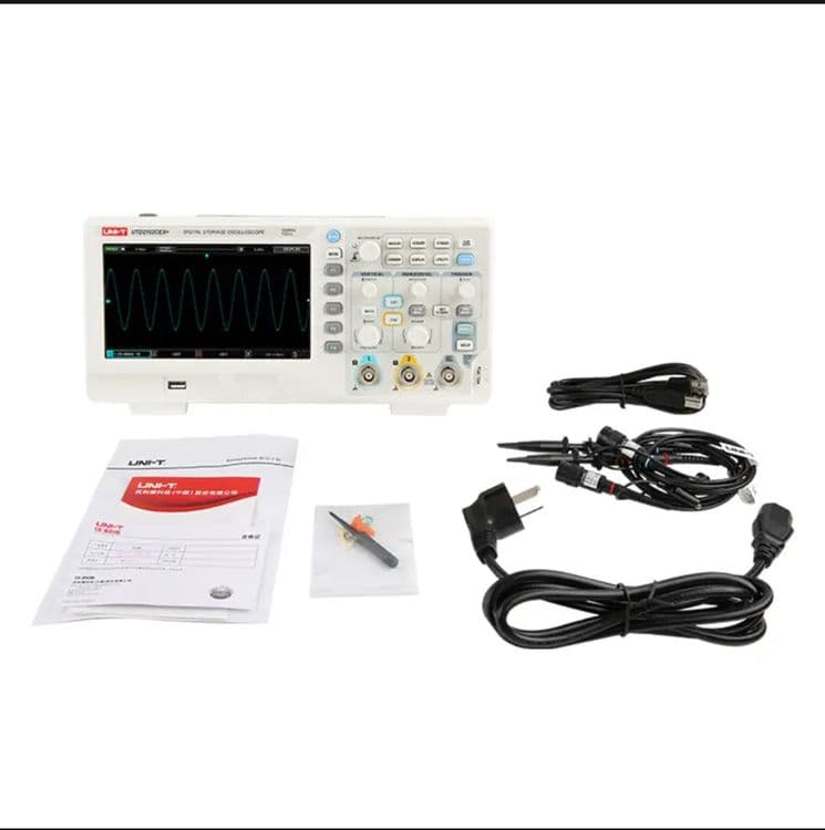 Новый осциллограф UNi-T UTD 2102 SEH+ — 2