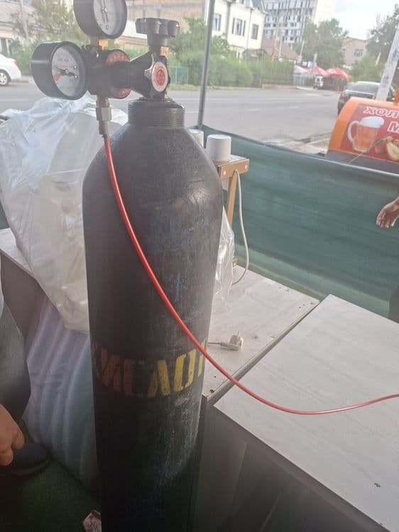 Gaz vada aparat. Gaz balonlari bilan tayyor biznes — 3