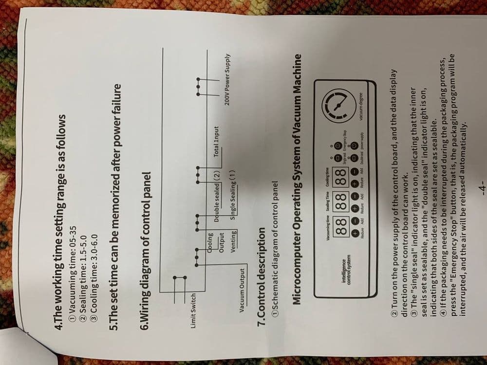 Aparat vakumniy yengi holatta — 4