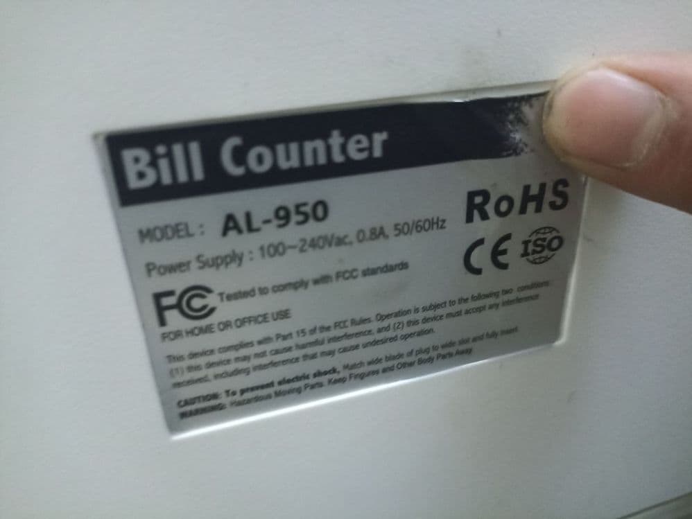 Bill counter, pul hisoblagich AL950 — 5