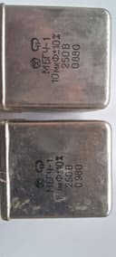 КОНДЕНСАТОРЫ для Двигателей 10,0×450В ссср