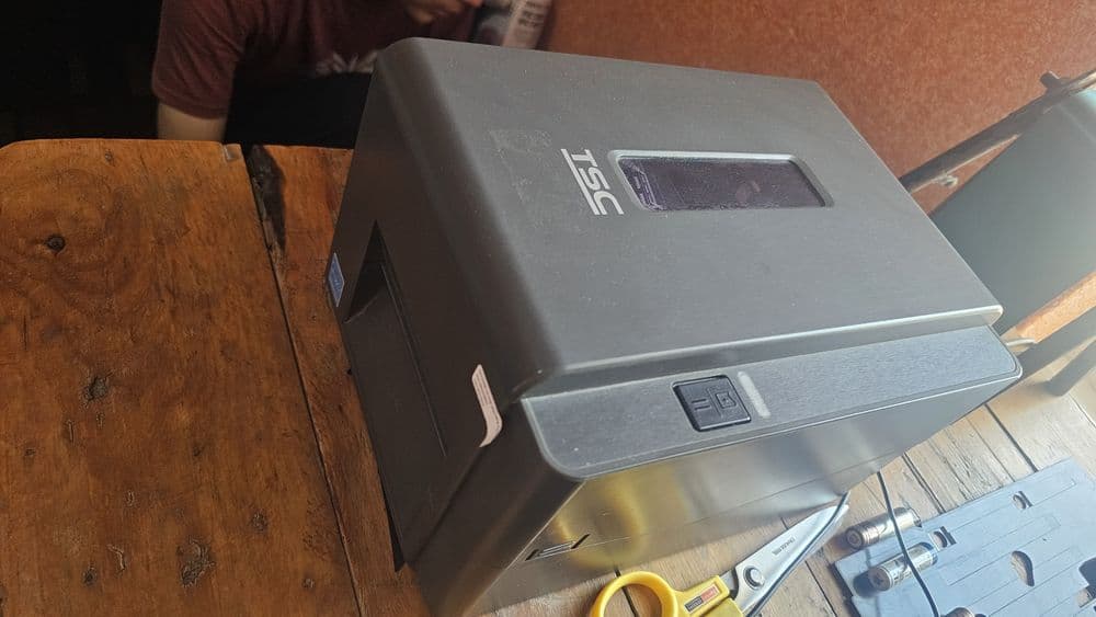 TSC T200 bitiruvchi lenta printer. Holati a'lo. Лента принтер — 1