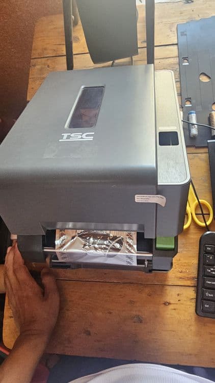 TSC T200 bitiruvchi lenta printer. Holati a'lo. Лента принтер — 3