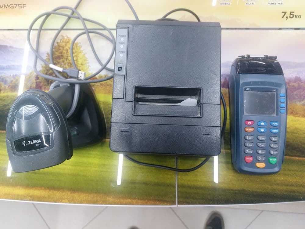 Terminal uzcard, Chek aparat, skaner aparat. — 4