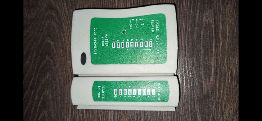 Lan tester Rj45 rj11 хab 16port — 1