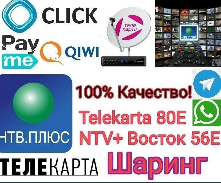 Более 260 каналов , Telekarta 80° — 1