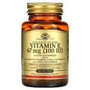 Витамин Е- 67 мг (100 МЕ) , Solgar  Vitamin E 100 таб Америка