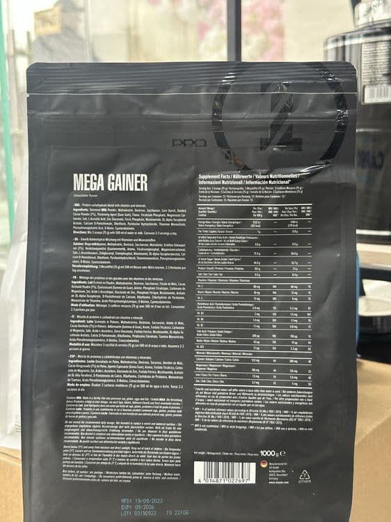 Maxler Mega Gainer Chocolate flavor 1000 g — 2