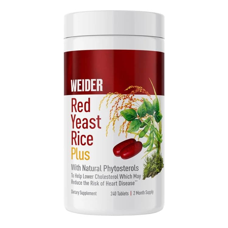 Красный Дрожжевой Рис 240 таб Weider Red Yeast Rice Plus — 1