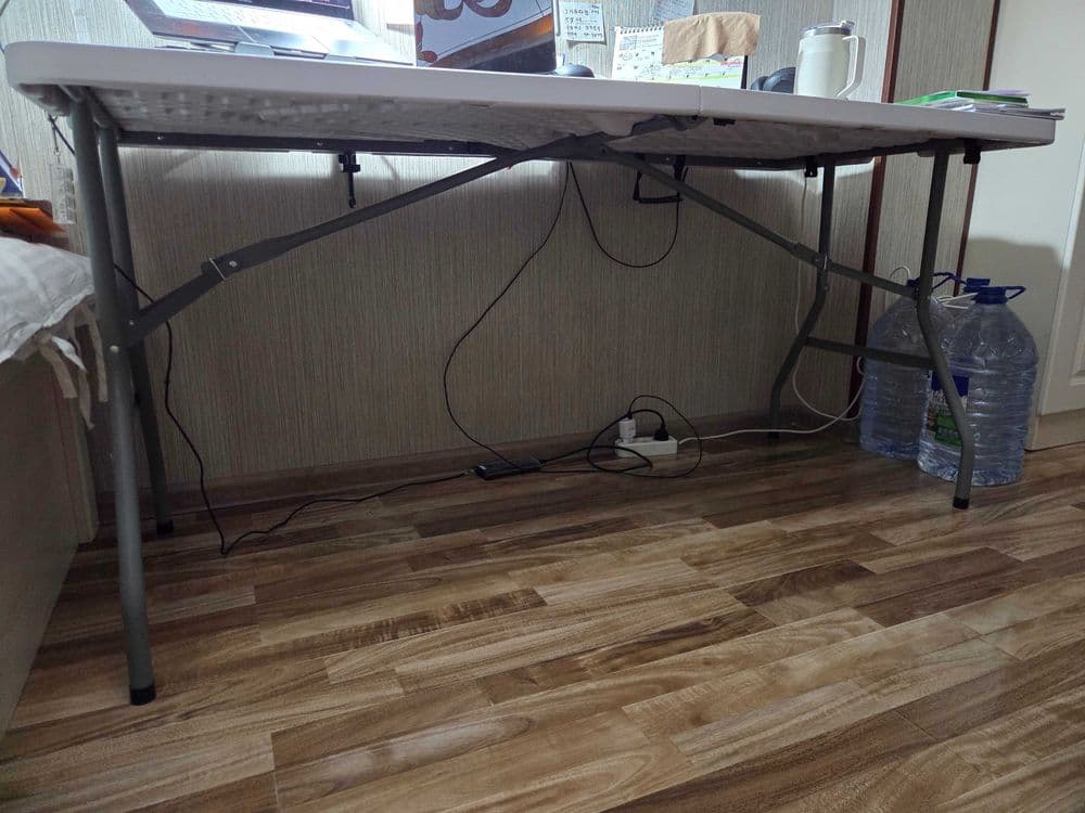 белыий Складной стол — 2