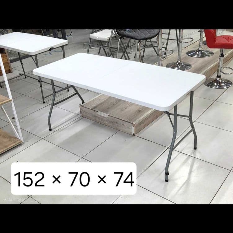 белыий Складной стол — 3