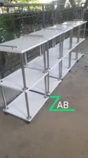 Каталка тумбочка этажерка помощница для салона красоты и косметологии
