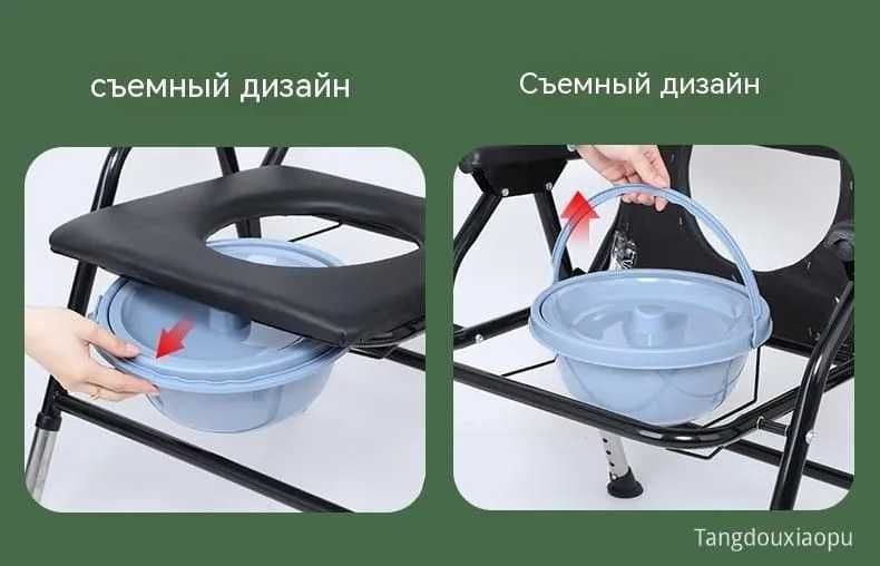 Стул горшком Санитарный стул кресло туалет судно био туалет — 5