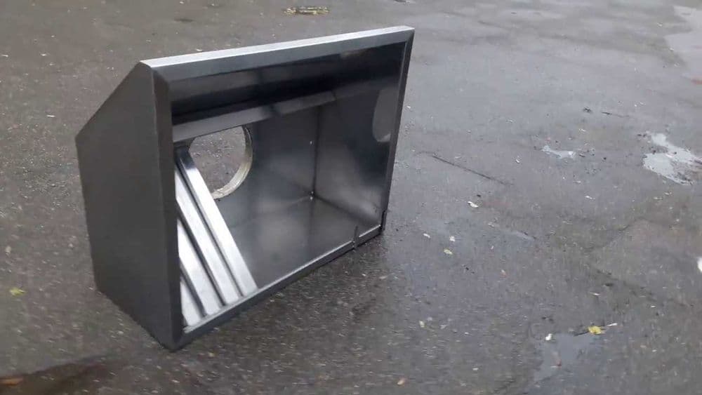 Зонт нержавейка дымоход вытяжка для ресторан — 6