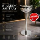 Пепельница напольная из нержавеющей стали Premium

• Современная напол