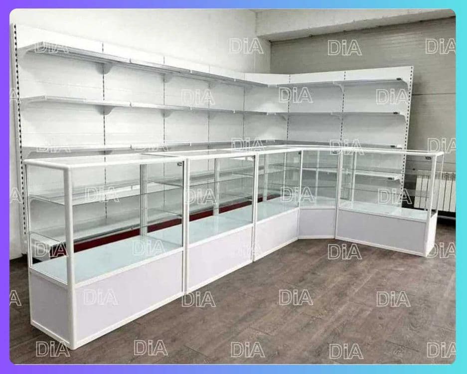 Прилавок витрина для магазина oynali vitrina prilavkalar savdo — 6