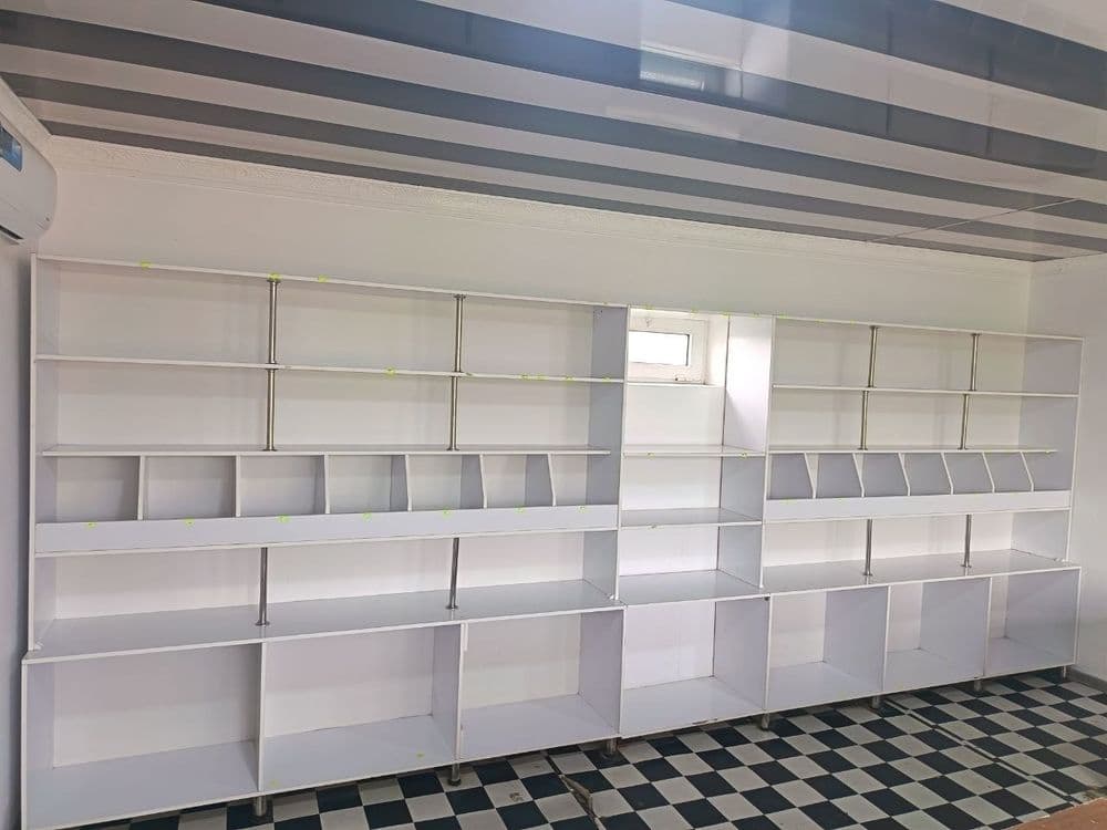 Pirlafka Magazin, Magazin javonlari — yangi, tayyor, arzon! — 1
