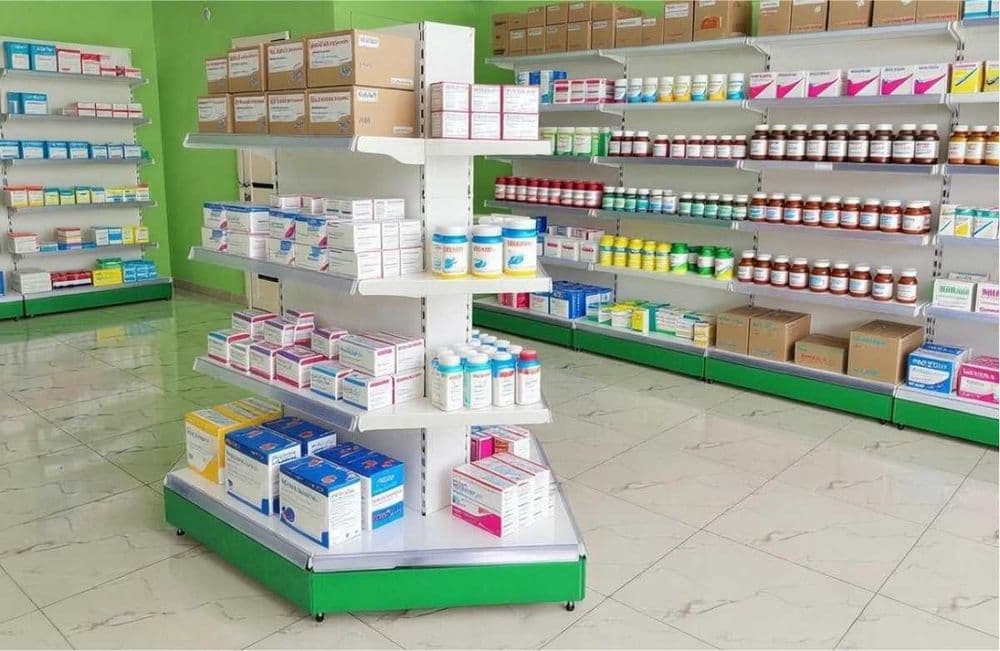 Стеллажи и полки, торговое оборудование для магазина — 7
