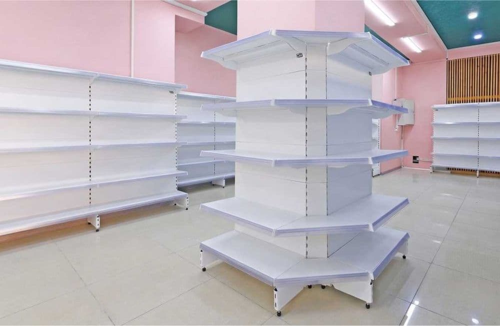 Стеллажи и полки, торговое оборудование для магазина — 8