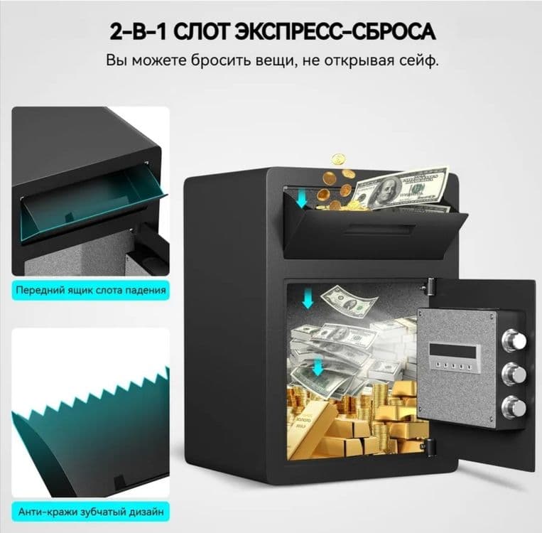 Сейф для дома и офиса — 3