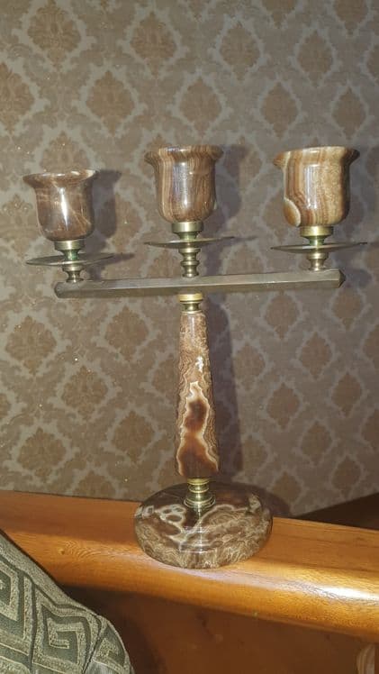 Подсвечник из оникса — 1