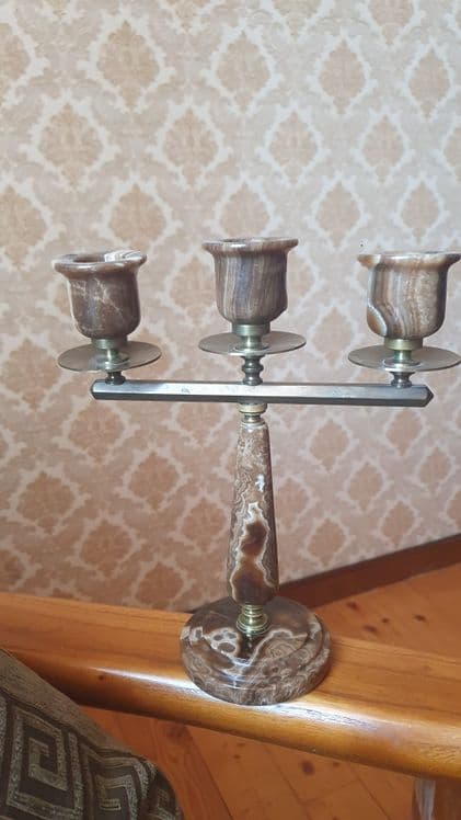 Подсвечник из оникса — 2