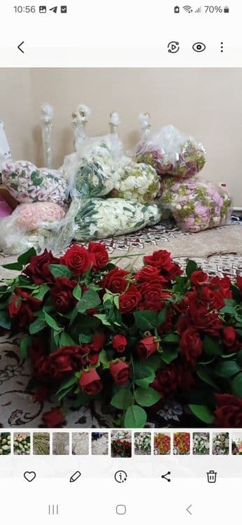 Цветы искусственные для оформления мероприятий — 5