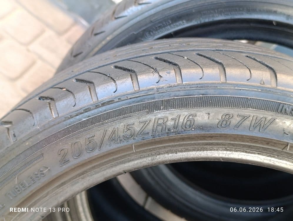 Балон размер 16/4 шт 205*45 — 6
