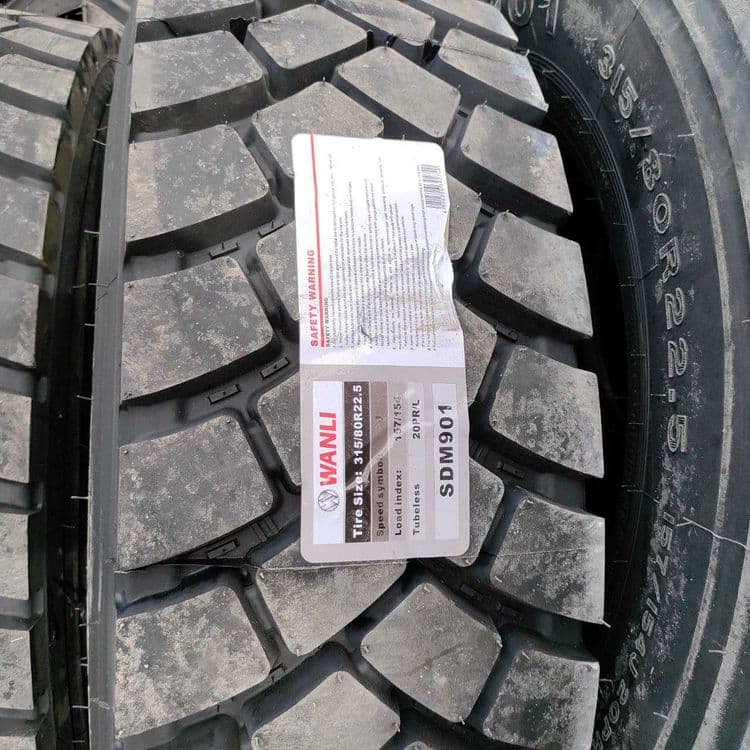 Грузовой балон 315/80R22.5 WANLI 303$ — 2