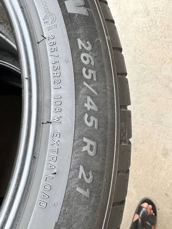 Michelin 265/45/21 Li9 balon — 5