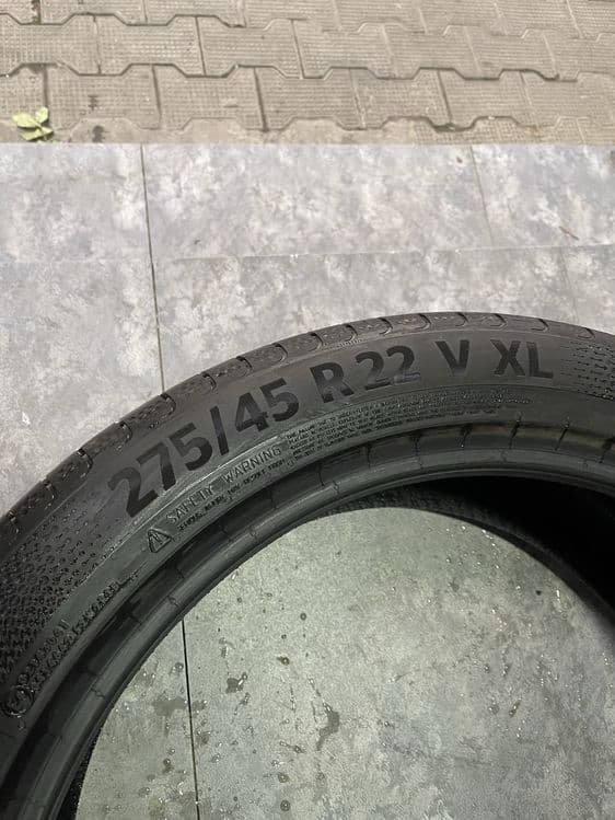 Continental 275/45R22 — 3