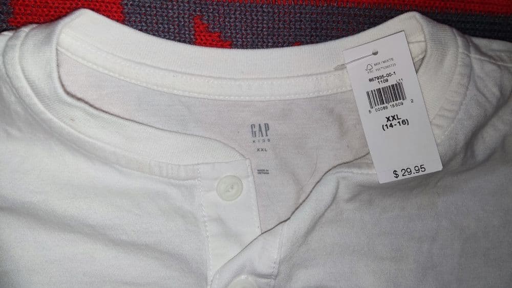 Gap США футболка с рукавами — 2