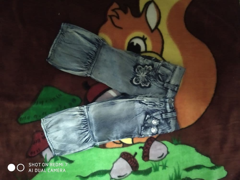 Джинсовые брюки детские — 6