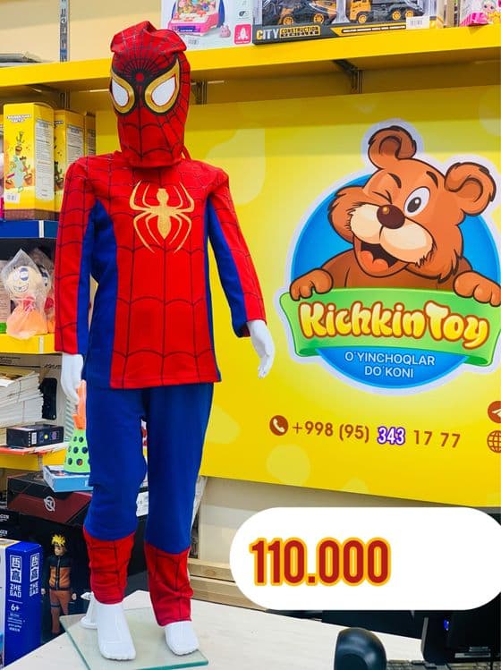 Spider man человек паук Костюм Pauk CHelovek Pauk  Детская машина — 3