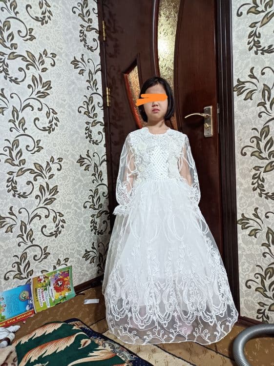 Oq koʻylak 7 ili 8 yoshlarga tõğri keladi arzon qilib beramiz — 3
