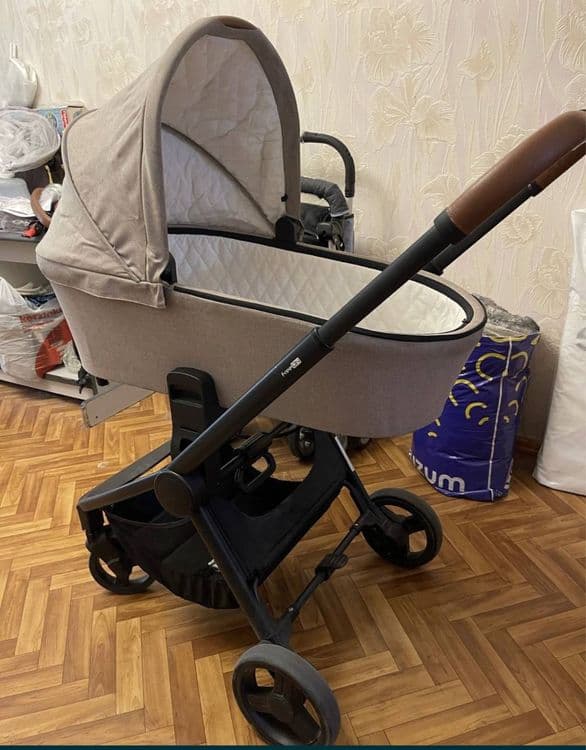 Продам детскую коляску 3 в 1 + авто кресло — 3