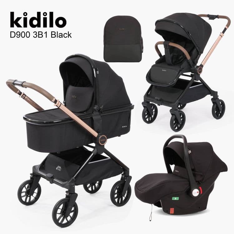 Kidilo D900 3v1 kalyaska — 3