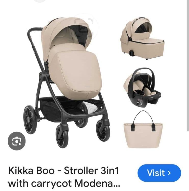 Продам коляску Kikkaboo modena 3в1 — 5