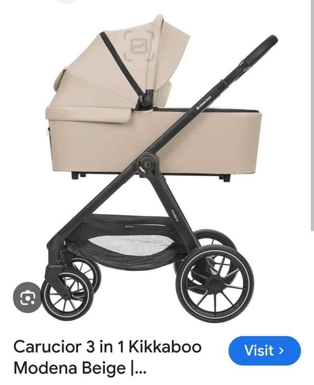 Продам коляску Kikkaboo modena 3в1 — 7