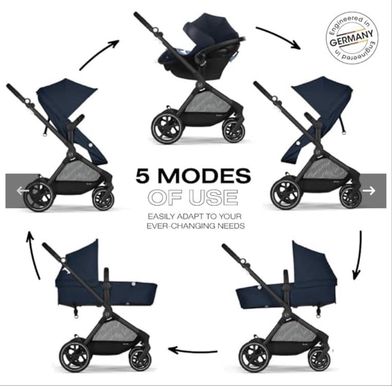 Коляска Cybex EOS (комплект с автокреслом) — 5