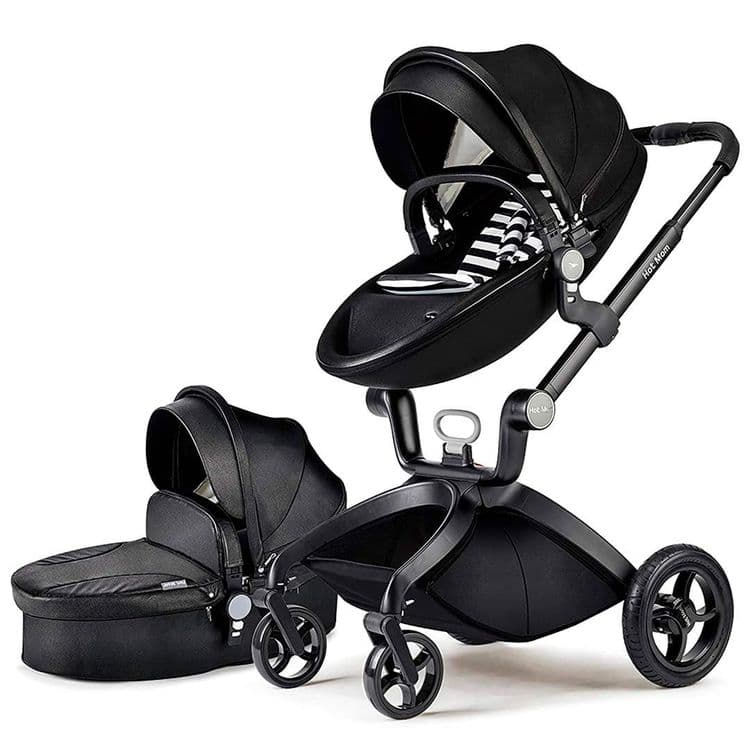 Коляска Hot Mom Baby stroller F22 Black 2 в 1 — 1