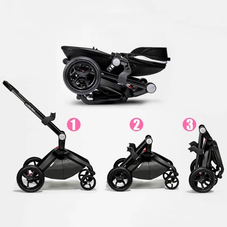 Коляска Hot Mom Baby stroller F22 Black 2 в 1 — 2