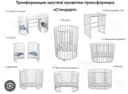 Детский кровать трансформер (производства Россия)