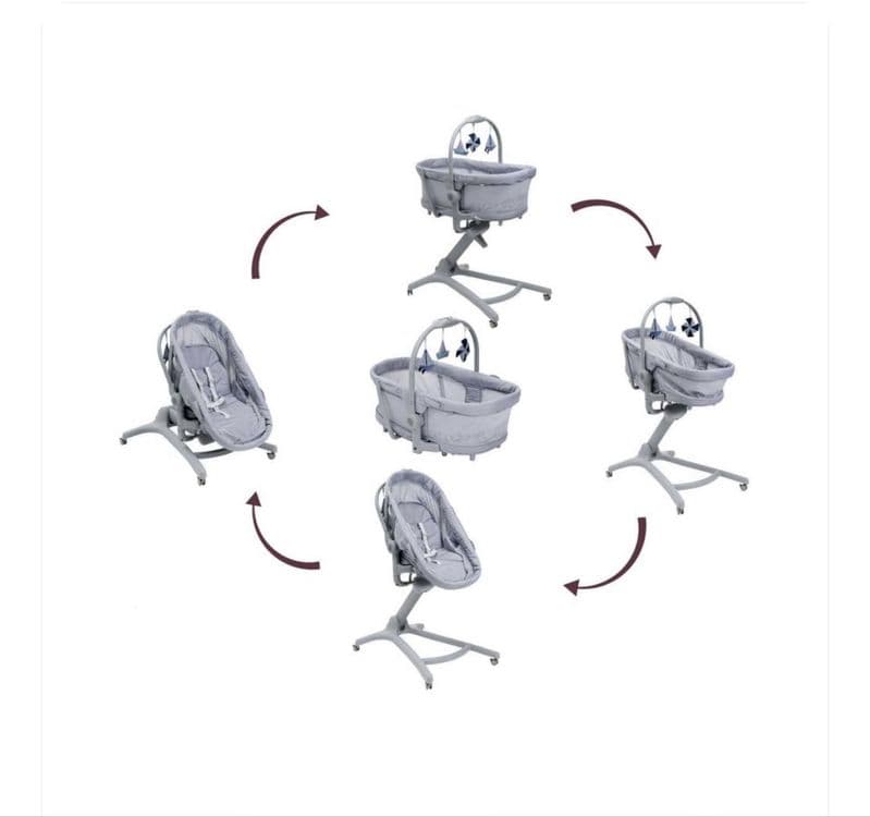 Продам люльку для новорожденных chicco baby hug 5in1 pro — 2