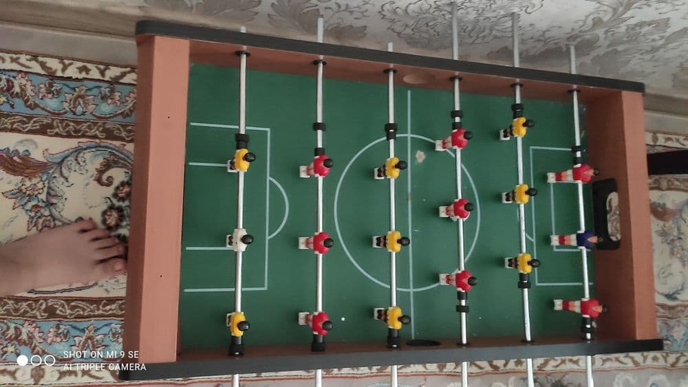 Детская настольная игра футбол.